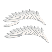 Load image into Gallery viewer, Outdoor Edge 3.5" Drop Point Replacement Blade Pack (24Pcs) - Clam
