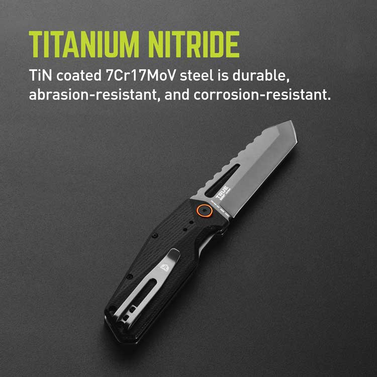 BERM Tanto Flipper Knife