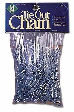 Tie Out Chain 15' Medium Weight