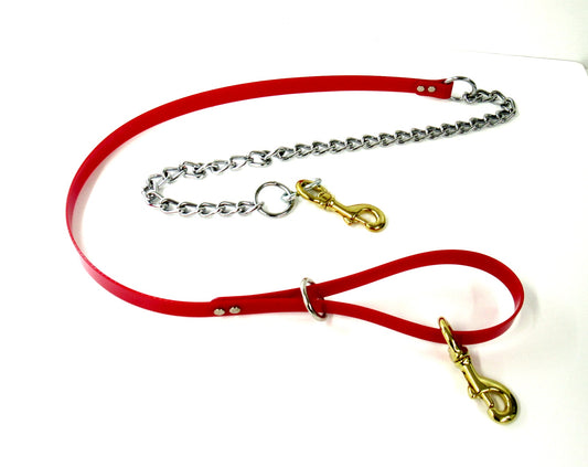3/4 '' DayGlo Leash w/ Chain
