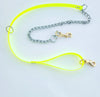 3/4 '' DayGlo Leash w/ Chain