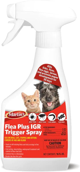 Martin's Flea Plus IGR Spray