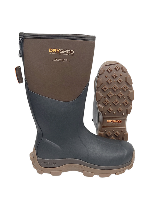 DryShod Haymaker Hi Boot with Yoder Bottomland Chap