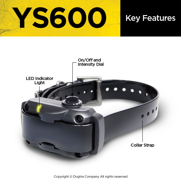 YS600 Dogtra No Bark Collar