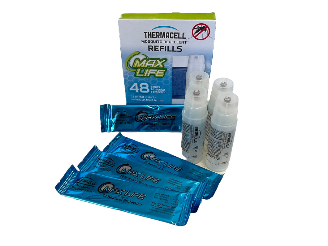 Thermacell L-4 Max Life Mosquito Repeller Refill for Repellers, Lanterns and Torches, Value Pack