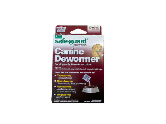 SafeGuard Canine Dewormer